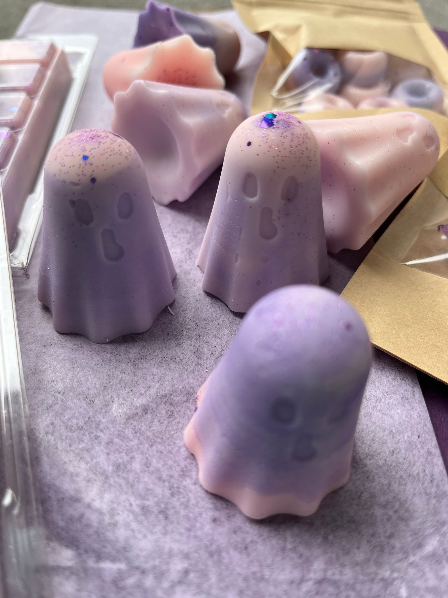 Duftwachs Melt Ghost Hugs • frisch und blumig • leichter Duft • Frühling • Sommer • Geschenkidee • wax melts •