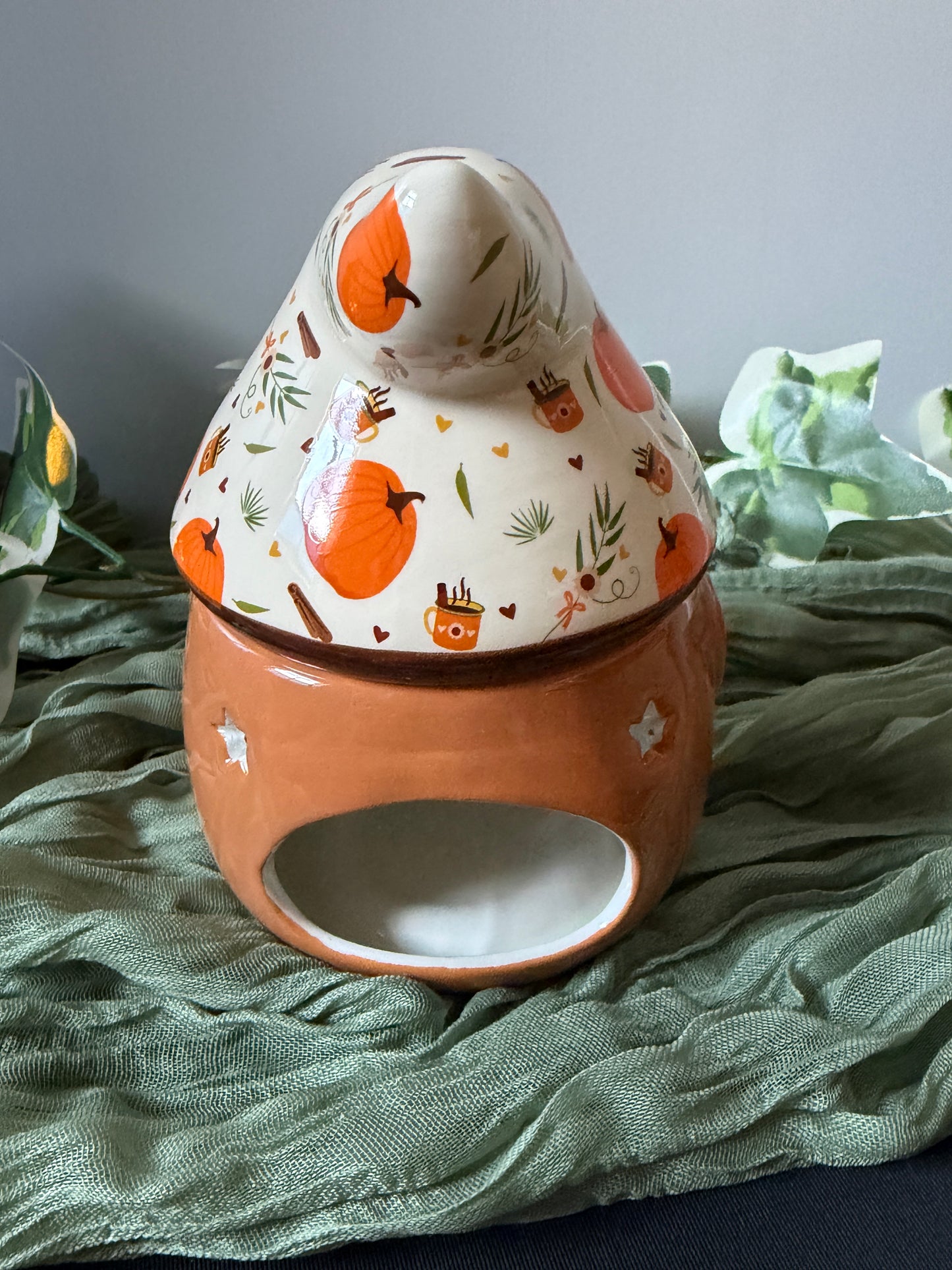 Duftlampe Gnom • Herbst • Keramik