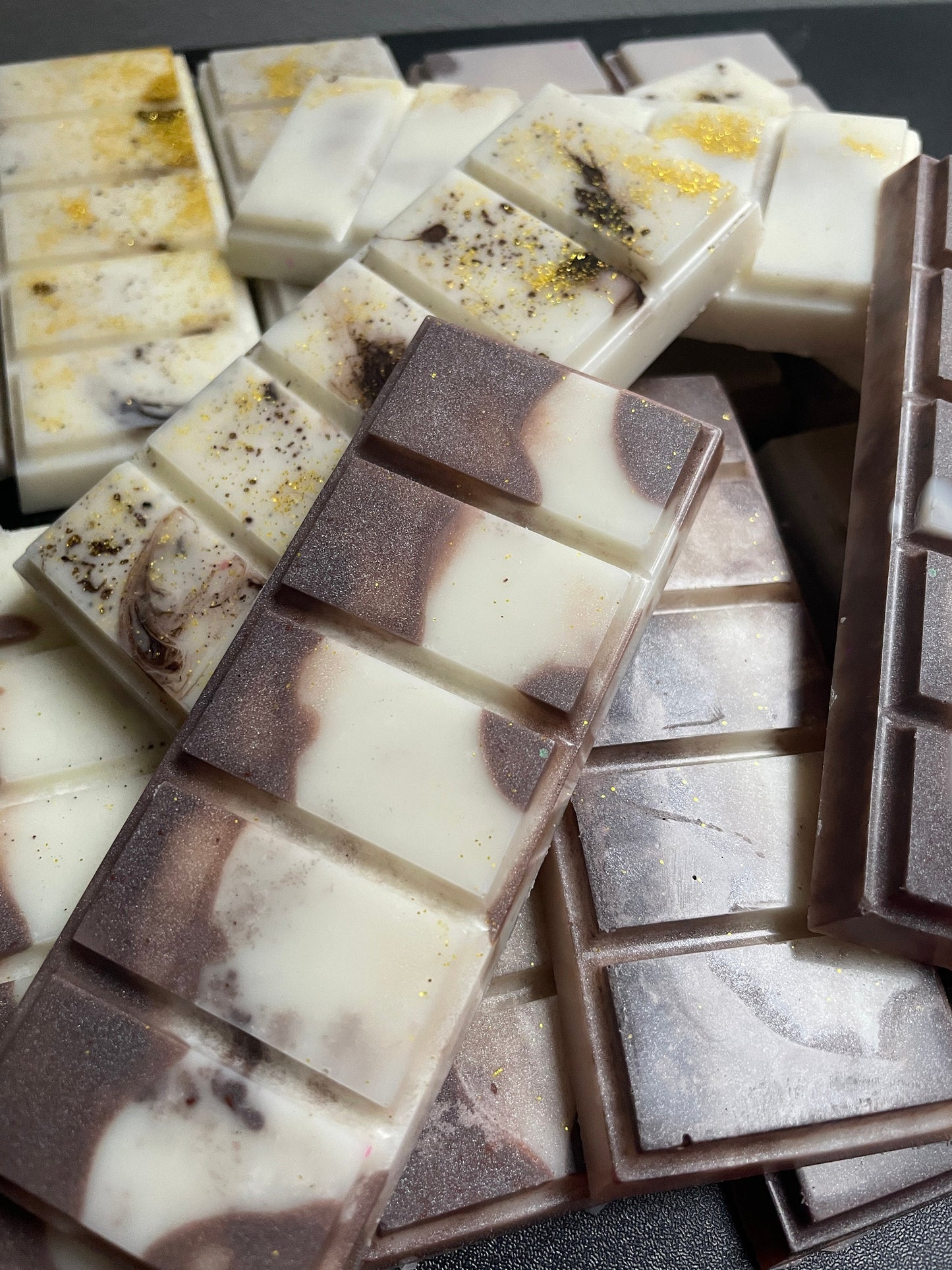 Warme, buttrige Vanille im Nussmantel | Duftwachs | Wax Melts