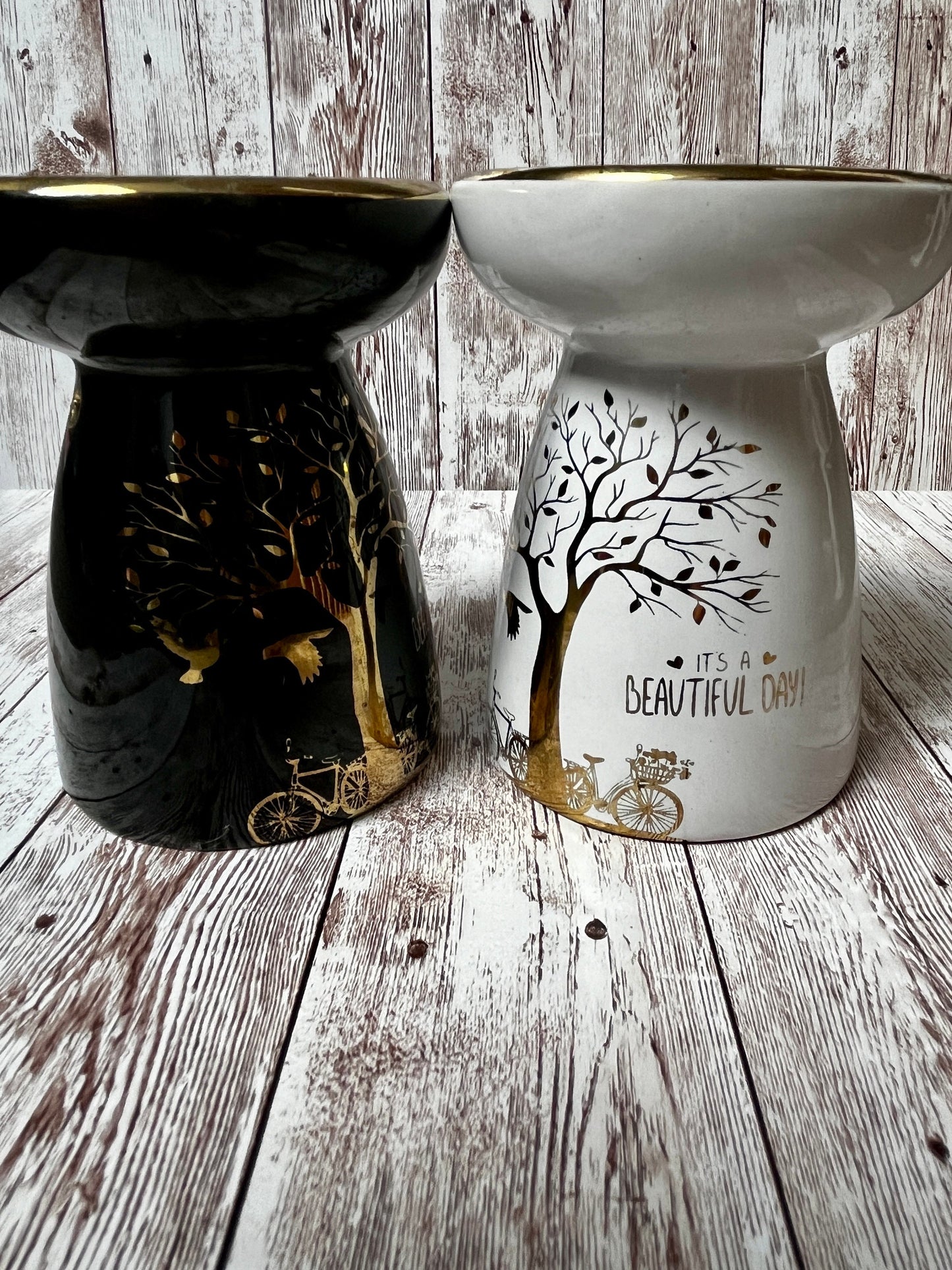 Duftlampe für Duftwachs und Duftöl • It‘s a beautiful Day • auch als Geschenk verpackt