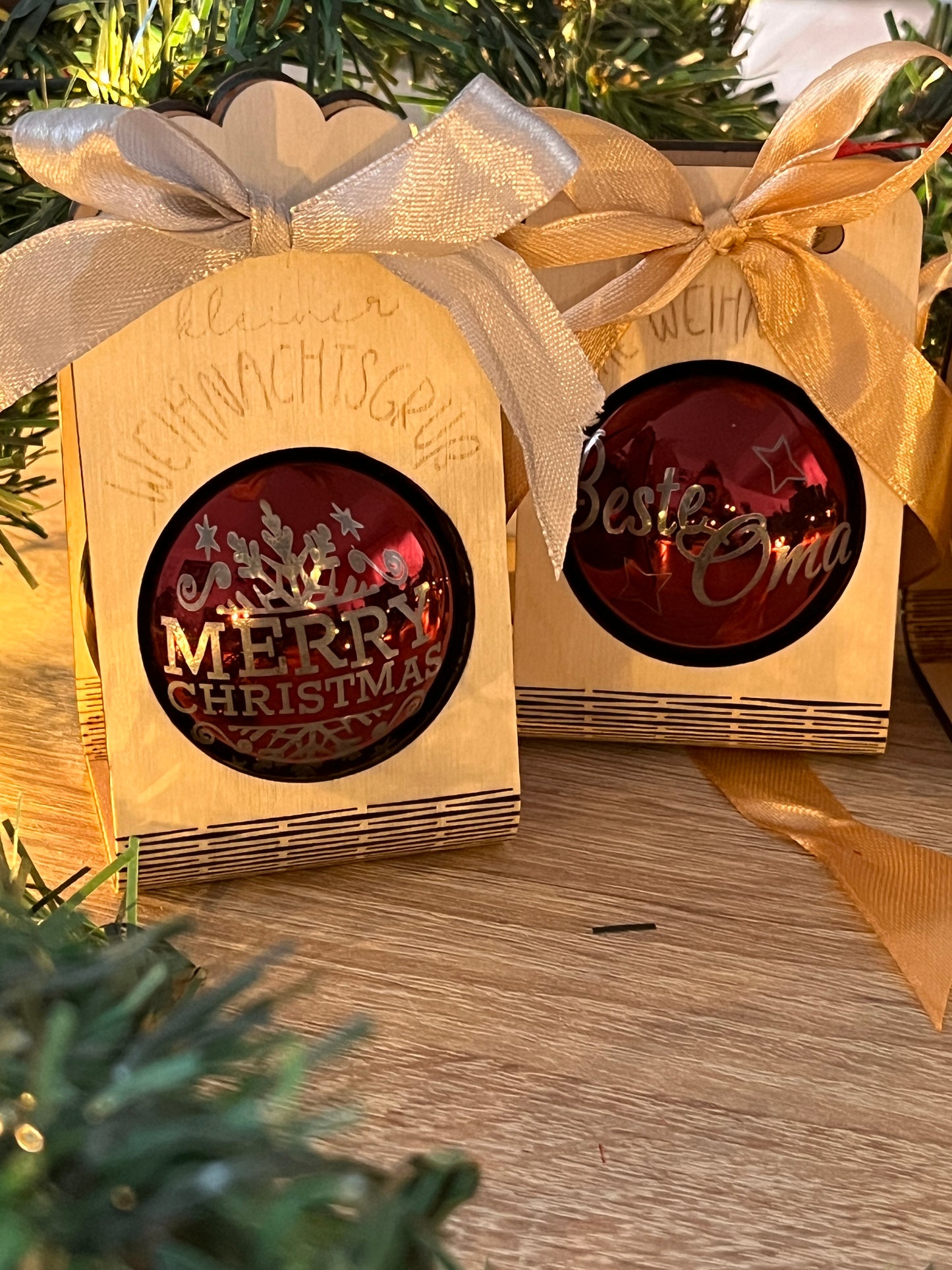 Weihnachtsbaumkugel mit Name personalisiert graviert• Weihnachtskugel • Weihnachtsdeko • Christbaumkugel Glas • Weihnachtsgeschenk