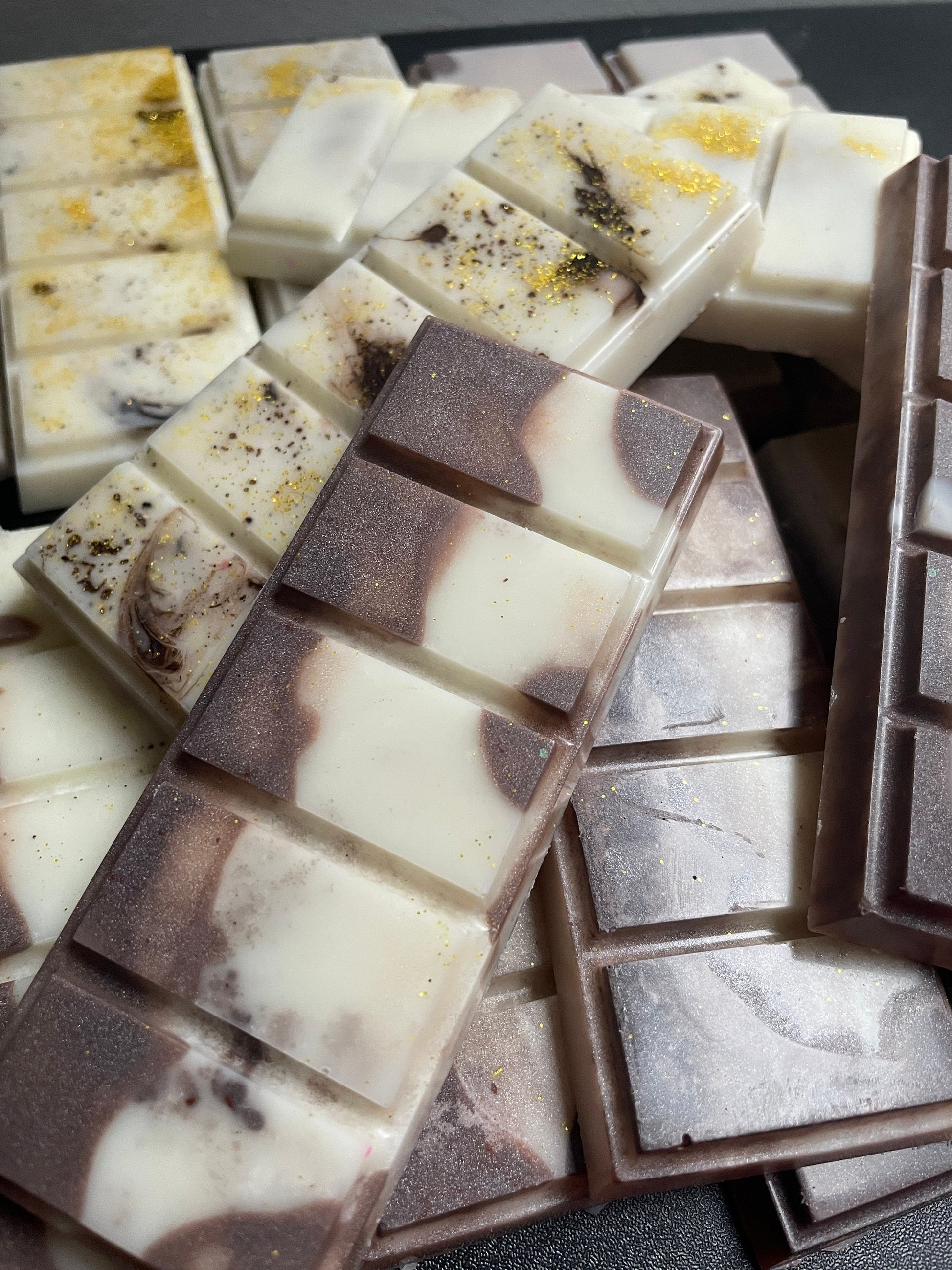 Warme, buttrige Vanille im Nussmantel | Duftwachs | Wax Melts