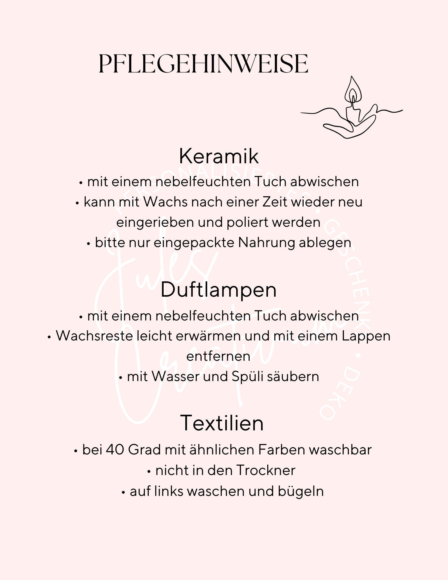 Geschenkset • Duftlampe Oval mit Doppelkammer • Geburtstag • Weihnachten • Duftwachs