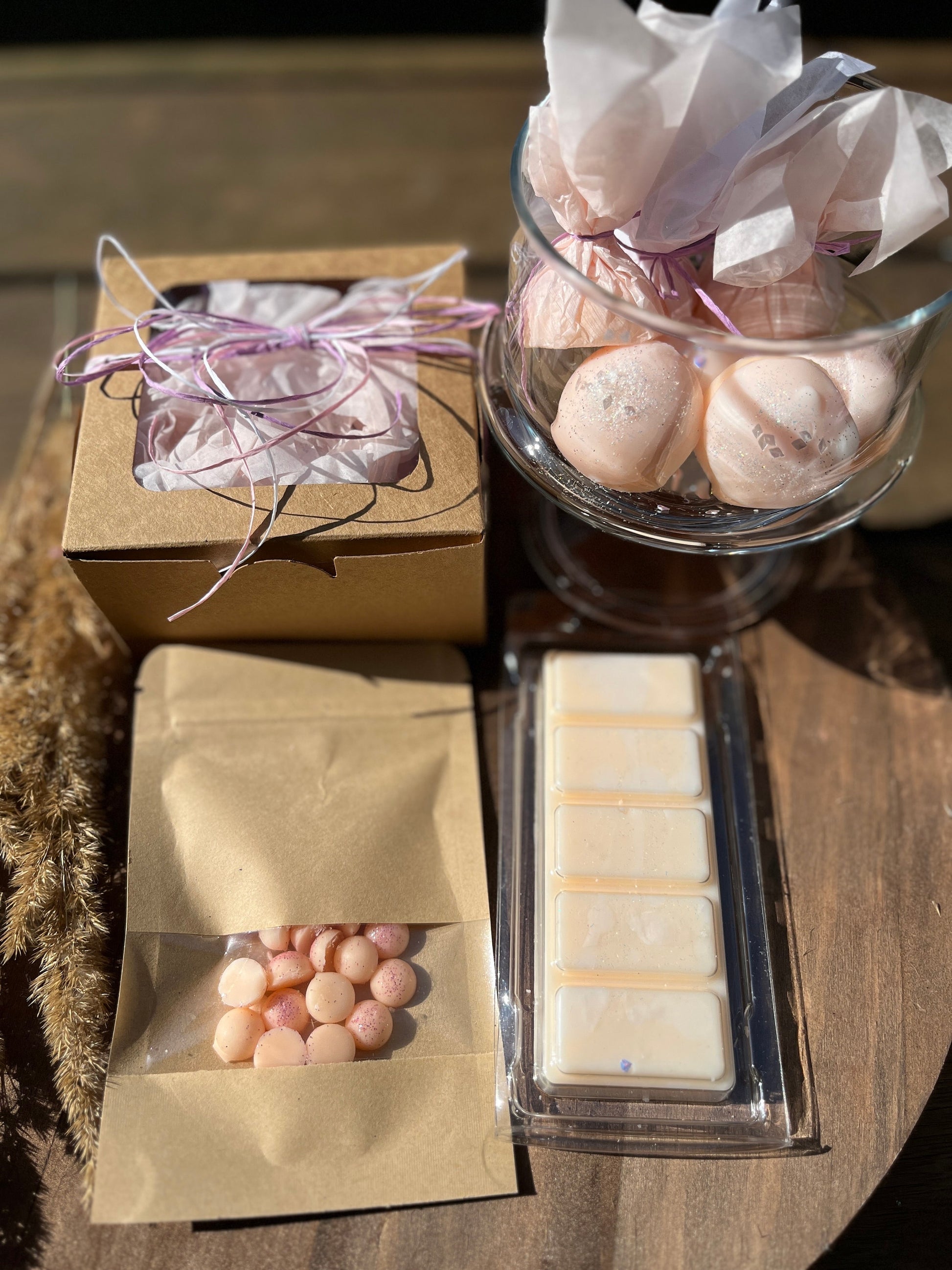 Pralinenschachtel • Duftwachs • Pfirsich Flambé • Foodie •