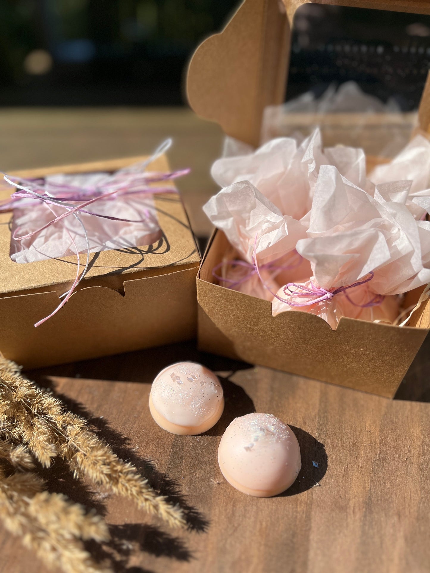 Pralinenschachtel • Duftwachs • Pfirsich Flambé • Foodie •